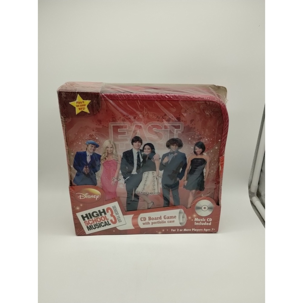 Disney High School Musical 3 CD Board Game With Portfolio Case NEW